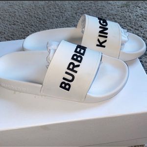Size 13 Burberry Slides